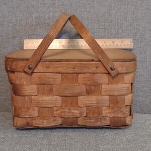 Firm Final price!*Small picnic basket